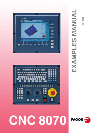 Fagor CNC 8070 Examples Manual