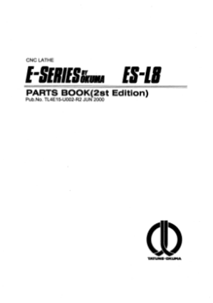 Okuma E-Series ES-L8 Parts Book