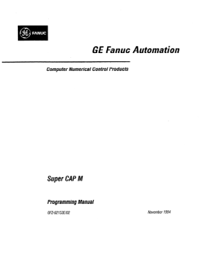 Fanuc Super CAP M Programming Manual 62153E