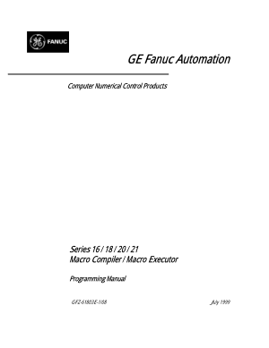 Fanuc 16 18 20 21 Macro Compiler Executor Programming Manual 61803E-1