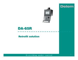 Delem DA-65R Retrofit Solution