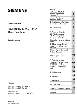 Siemens Sinumerik 840d   -  2