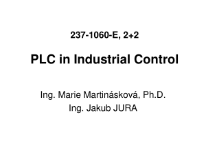 PLC in Industrial Control