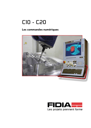 FIDIA C10 – C20 Les commandes numériques