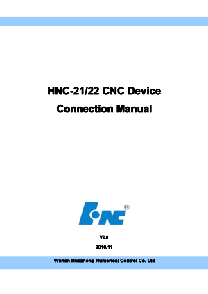 HNC-21/22 CNC Device Connection Manual