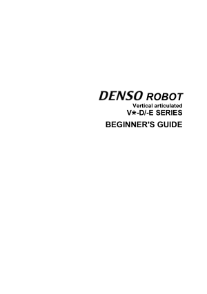 DENSO Robot Beginners Guide