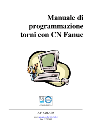 Manuale di programmazione torni con CN Fanuc