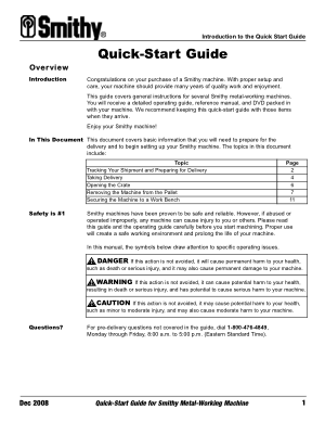 Smithy Quick-Start Guide