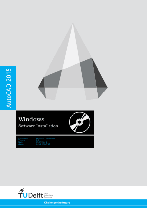 Windows AutoCAD 2015 Installation