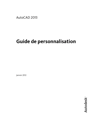 AutoCAD 2013 Guide de personnalisation