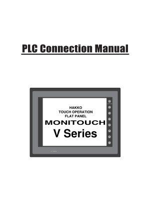 Hakko Monitouch V Series PLC Connection Manual