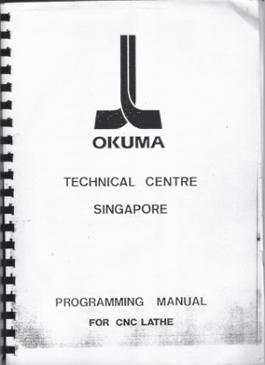 Okuma lathe captain l370m parts manual 2017