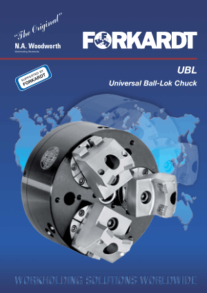 Forkardt UBL Universal Ball-Lok Chuck Catalog