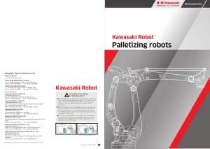 Kawasaki Palletizing Robots Brochure