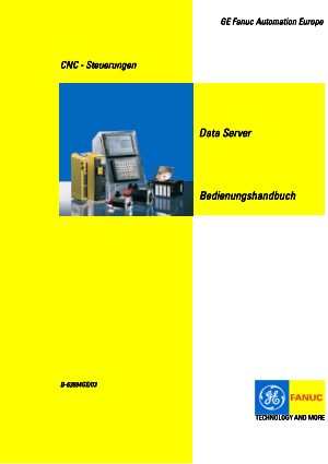 Fanuc Data Server Bedienungshandbuch B-62694GE/03