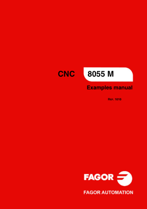 Fagor 8055M CNC Examples Manual