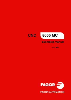 Fagor CNC 8055 MC Examples Manual