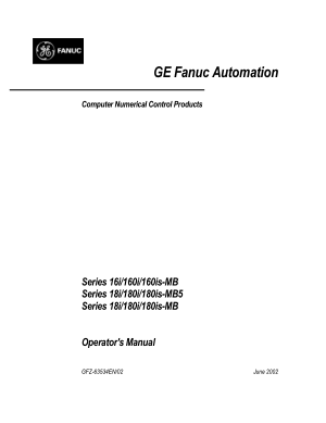 Fanuc 16i-MB Operator Manual