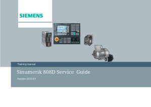 Sinumerik 808D Service Guide