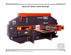 Amada Vipros 357 Queen Layout Drawings