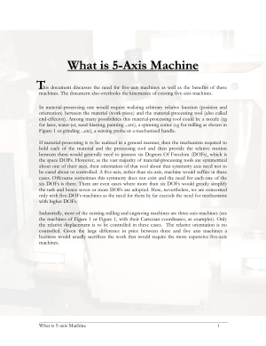 What is 5-Axis Machine