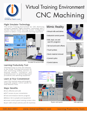 CNC Machining Virtual Training Environment