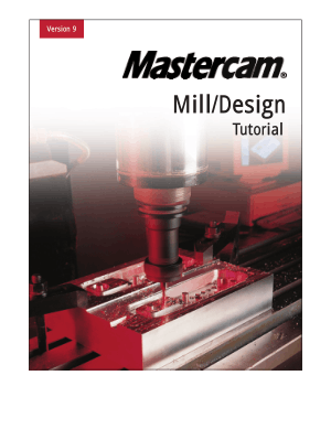 Mastercam Mill/Design Tutorial
