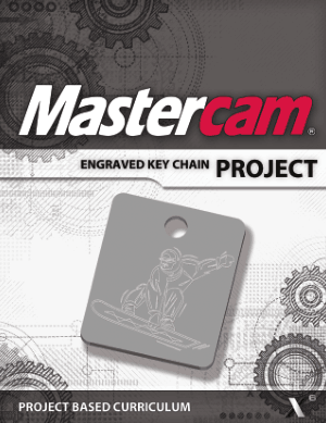 Mastercam ENGRAVED KEY CHAIN PROJECT