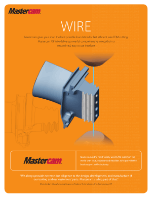 Mastercam WIRE Introduction