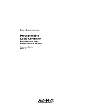 PLC Programmable Logic Controller Basic Principles