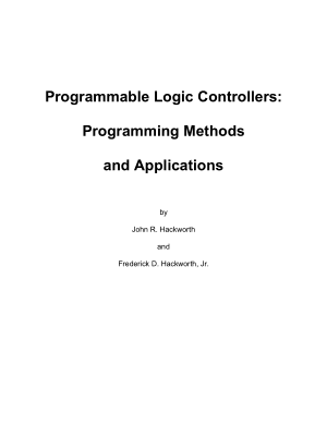 PLC Programming Methods & Applications