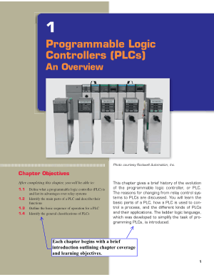 Programmable Logic Controllers PLCs An Overview