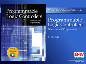 Programmable Logic Controllers Hardware & Programming