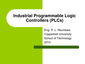 Industrial Programmable Logic Controllers (PLCs)