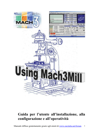 Mach3 Italian Manual