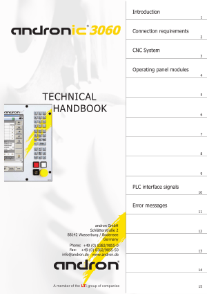Andronic 3060 Technical Handbook