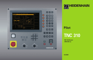 Heidenhain TNC 310 Pilot Manual