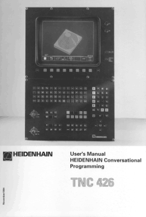 Heidenhain TNC 426 Conversational Programming Manual