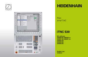 Heidenhain iTNC 530 Pilot smarT.NC Manual 340494-08