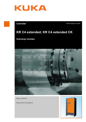 KUKA KR C4 extended KR C4 extended CK Instrukcja montażu