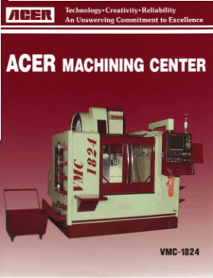 ACER Machining Centers VMC-1824