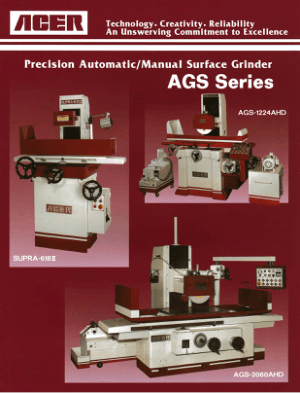 ACER Surface Grinders AGS Series
