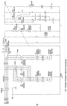 ACER Engine Lathe Electrical Layout el-cirdyn1340g_1440e
