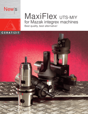 MaxiFlex UTS-MIY for Mazak integrex machines