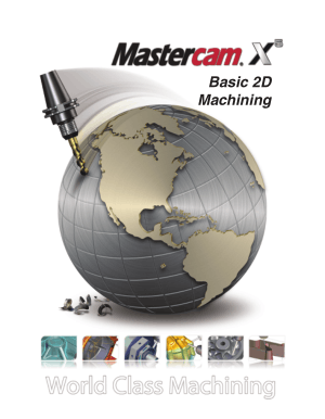 Mastercam X5 Basic 2D Machining