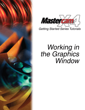 Mastercam X4 Working in the Graphics Window