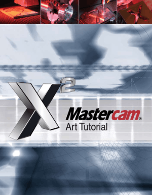 Mastercam X2 Art Tutorial Inch version