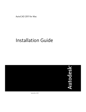 AutoCAD 2011 for Mac Installation Guide