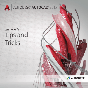 Autocad 2015 Tips and Tricks Booklet