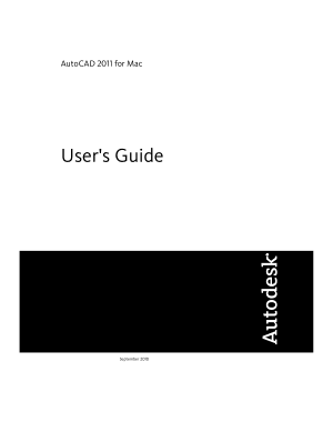 AutoCAD 2011 for Mac User Guide